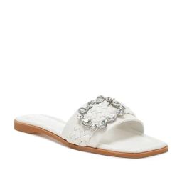 London Rag Women's White Casual Sandals-image-23