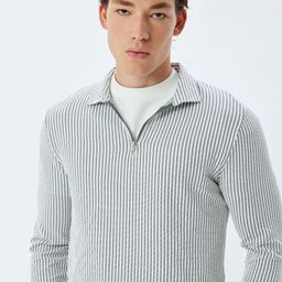 Koton Men Striped Pullover-picture-56