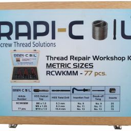 Cuthard RCWKMM6 Thread Repairing Workshop Kit (M6+M8+M10) - 77 Pcs (Rapi-Coil)-16
