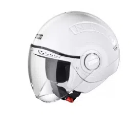 Studds NANO 560 WHITE/WHITE (560 mm) Small Open Face Helmet, WHITE/WHITENANO 560-34