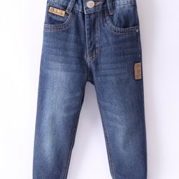Little Kangaroos  Jeans Straight Fit With Stretch - Dark Blue-image-58