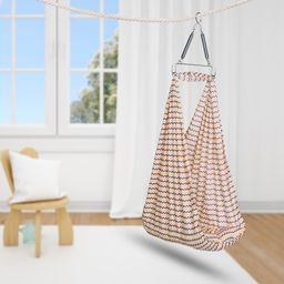 SafeChamp Meander Baby Swing Cradle With Mosquito Net , Pillow And Spring (Yellow)-22