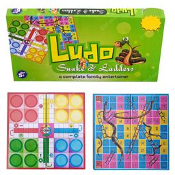 BitFeex Ludo and Snakes & Ladders Board Game Set for Kids - Multicolor-28