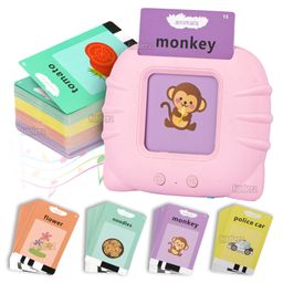 Toysire Words Flash Cards for Kids Preschool Electronic Reading Early Talking English Flashcards Toy for Kids Baby Toddler Gifts (112 Card)-image-94