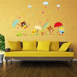 Jaamso Royals Third Generation Cloud Cartoon Monsoon Kidsroom Wall Sticker-image-65