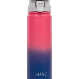 HOOM 304 Stainless Steel Vacuum Insulated Bottle, 650ml -Pink-picture-26