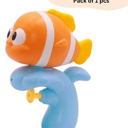 BitFeex Fish Bath Water Gun Toy for Kids | Fun Water Play & Fishing Game | Best Birthday Gift | Interactive Activity Toy-Color may vary,Pack of 1 pcs-17