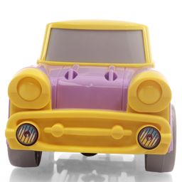 United Agencies Impala Friction Powered Car - Purple & Yellow-16