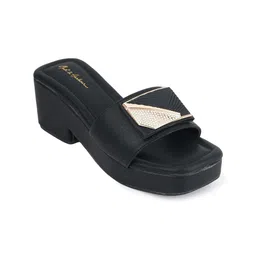 Mast & Harbour Textured Party Wedge Sandals-14
