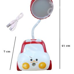 FunBlast LED Rechargeable Table Lamp  Red image 3