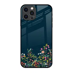 QRIOH Floral Printed iPhone 12 Pro Back Case Mobile Accessories-picture-32