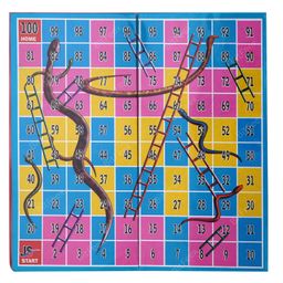 BitFeex Ludo and Snakes & Ladders Board Game Set for Kids - Multicolor image 5
