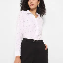 Annabelle by Pantaloons Geometric Printed Shirt Style Top-image-50