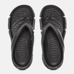 Carlton London Men Black Solid Thong Flip-Flops-19