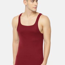 Van Heusen Athleisure Men Solid Quick Dry Ultra Soft Gym Vest-52