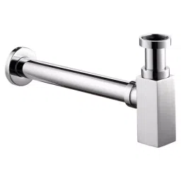 Aquieen Kubix 300 mm SS Silver Bottle Trap Pipe Each of 1 Piece-image-67