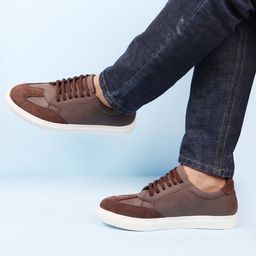 FAUSTO Men Lightweight Lace-Ups Sneakers-26