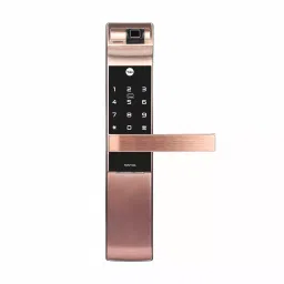 Yale YDM 7116A Finger Print Scanner Smart Lock Red Bronze-12