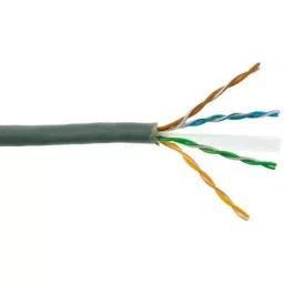 RS PRO Ethernet Cable Cat6 U/UTP Grey PVC Sheath 305 m, 556308-33