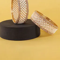NMII Set Of 2 AD-Studded & Beaded Bangles image 2
