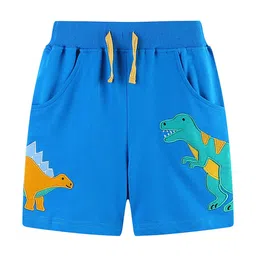 LULU & SKY Boys Printed High-Rise Shorts-13