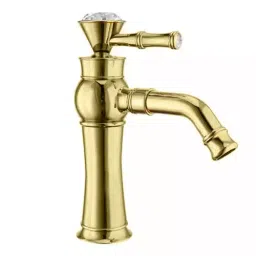 Aquieen Luxury Gold Brass & Copper Basin Mixer Tap, AQN 195-image-17