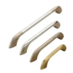 DECORE 338 96 mm Zinc Alloy Chrome and TT Finish Cabinet Pull Handle-image-99