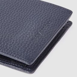 THe VerTicaL Men Textured Leather Two Fold Wallet image 2
