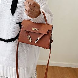 LULU & SKY PU Bucket Handheld Bag-38