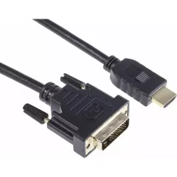 RS PRO Cable 1920x1200 Male HDMI to Male DVI-D Dual Link 3 m, 1828569-3