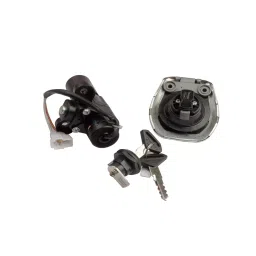Deutsche Ignition Lock Kit for Bajaj XCD 125 Consisting of Ignition Cum Steering Lock , Petrol Tank Lock & Tool Box Lock, DEUS-0436FB image 2