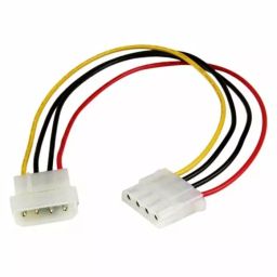 StarTech.com Power Extension Cable 30.48 cm (12 inch) Black, LP4POWEXT12-image-35