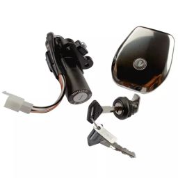 Deutsche Ignition Lock Kit for Bajaj Discover 125, 135 Consisting of Ignition Cum Steering Lock , Petrol Tank Lock & Tool Box Lock, DEUS-0438L-41