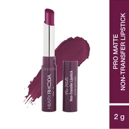 Hilary Rhoda Pro Matte Non Transfer Highly Pigmented Lipstick - 2 g - Chocolate - 09-14