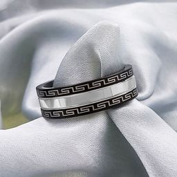Saizen Stainless Steel Finger Ring-image-29