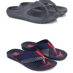PENNEN Men Pack Of 2 Comfort Sandals & Thong Flip-Flops-picture-31