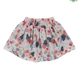 Lilly & Sid Knee Length Skirt Floral Print - Multicolor-image-55