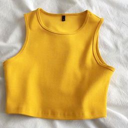 Outzidr Women Solid Crop Tank Top-image-13