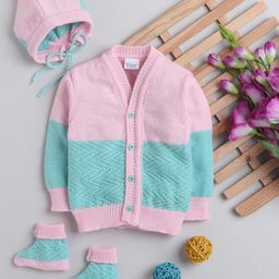 Little Angels Infants 3-Pcs Baby Apparel Gift Set-image-1