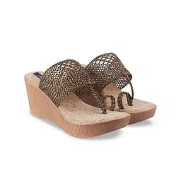 Lazera Platform Sandals with Laser Cuts-picture-13