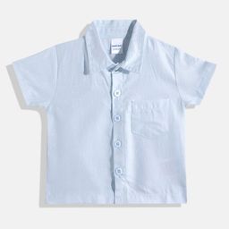 Moms Love Infant Boys Pure Cotton Dobby Shirt-picture-16