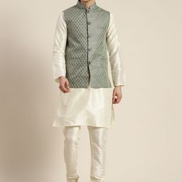 SOJANYA Ethnic Motifs Regular Kurta with Churidar-52