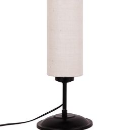 Devansh White Solid Cylindrical Table Lamp image 4