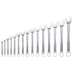 Bosch Open-End & Ring Spanner Set 6 to 21 mm Chrome-Vanadium Steel, 1600A02Z9E (Pack of 15)-13