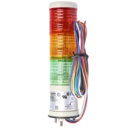 Schneider Electric Harmony XVC4 Surface Mount 24 V AC/DC Steady LED Signal Tower, XVC4B3K-5