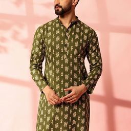 Anouk Men Paisley Printed Kurta-picture-28