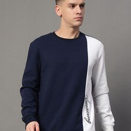 GET GOLF Men Colourblocked Long Sleeves Sweatshirt-picture-17