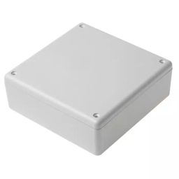 RS PRO 125x125x45 mm White ABS Enclosure Model No 1533685-92