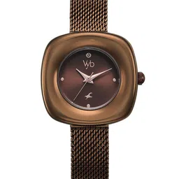 Fastrack Vyb Runway Women Embellished Dial & Reset Time Straps Analogue Watch FV60064QM01-image-26