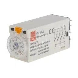 RS PRO Single Function Timer Relay Plug In Mount 230 V AC 4PDT Model No. 1792965-83